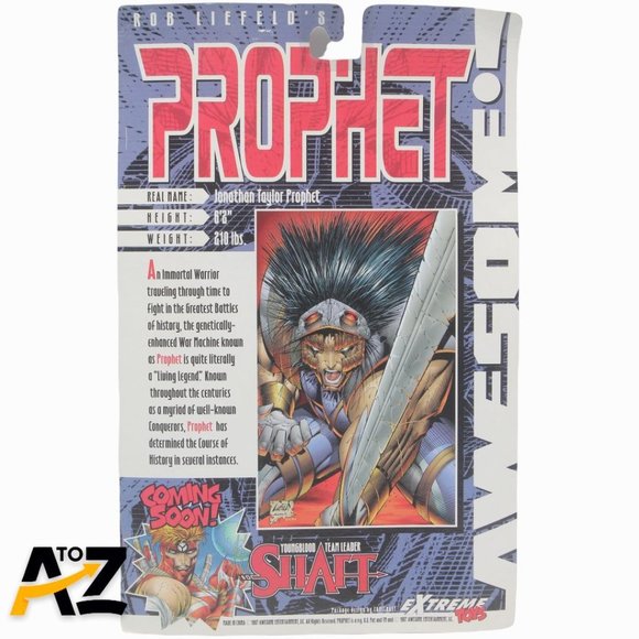 Extreme Toys Awesome Action Figure Rob Liefeld's Prophet Jonathan Taylor - Picture 3 of 12